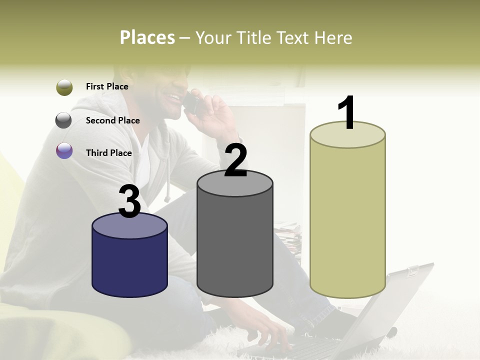 Smile Length Communication PowerPoint Template