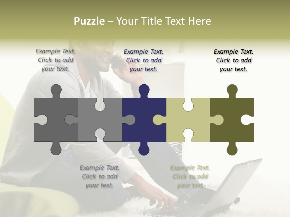 Smile Length Communication PowerPoint Template