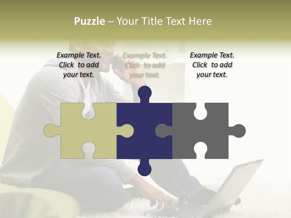 Smile Length Communication PowerPoint Template