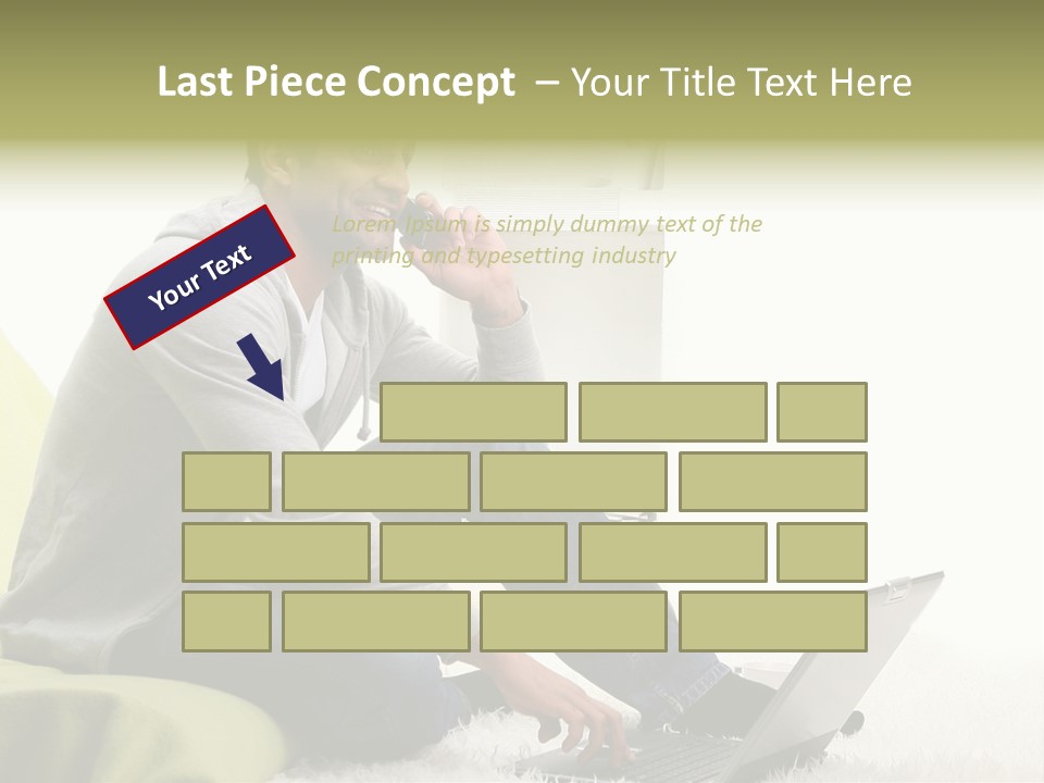 Smile Length Communication PowerPoint Template