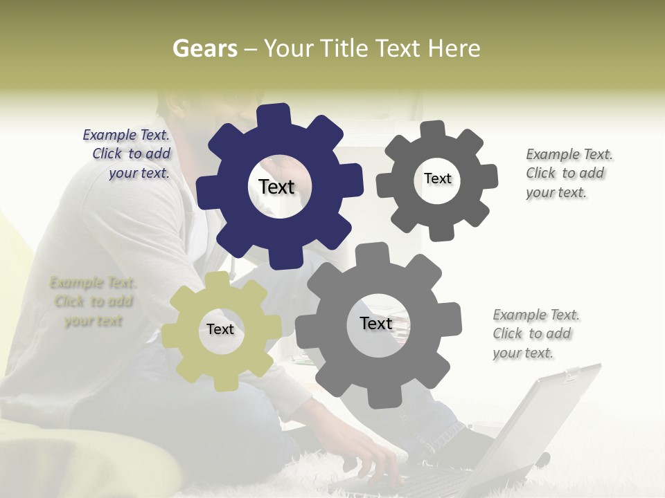 Smile Length Communication PowerPoint Template