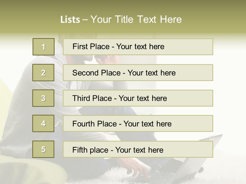Smile Length Communication PowerPoint Template