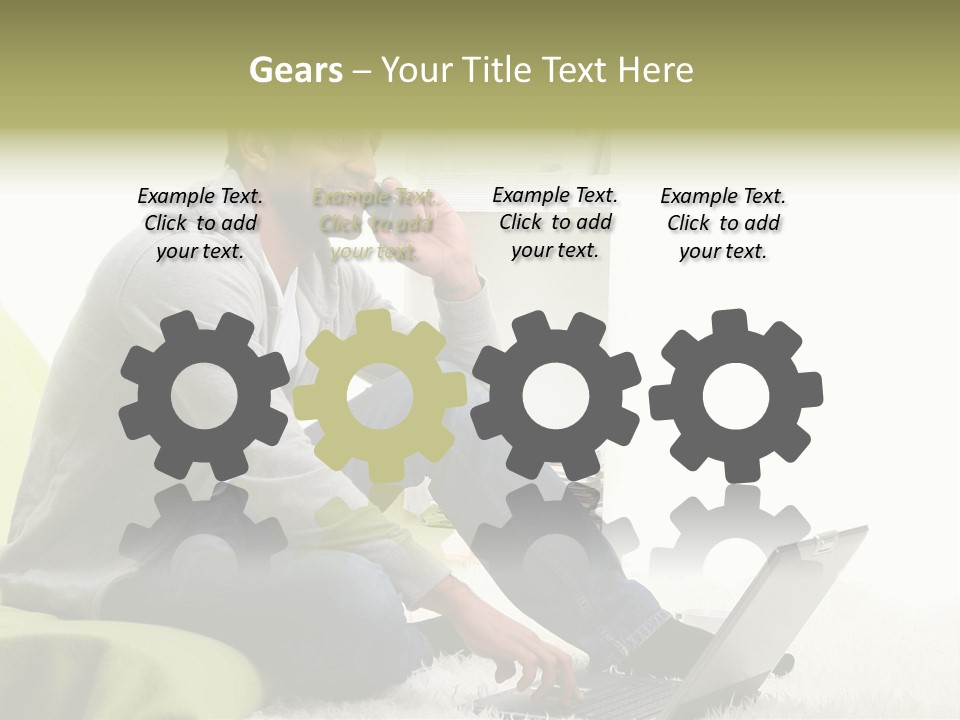 Smile Length Communication PowerPoint Template