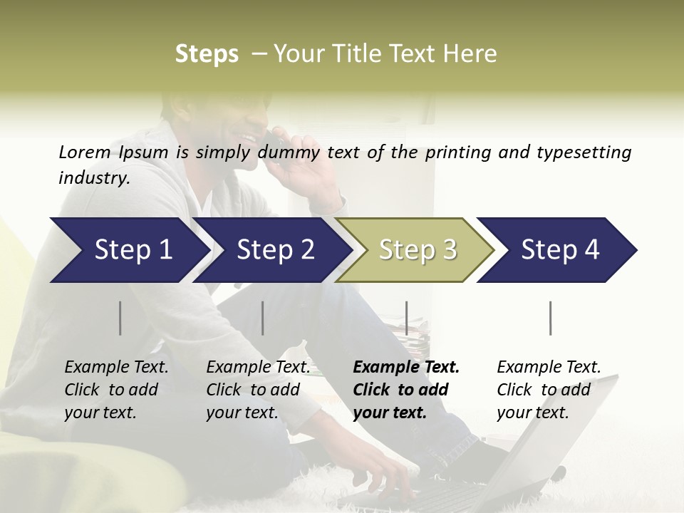 Smile Length Communication PowerPoint Template