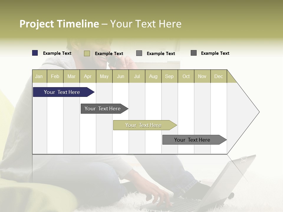 Smile Length Communication PowerPoint Template