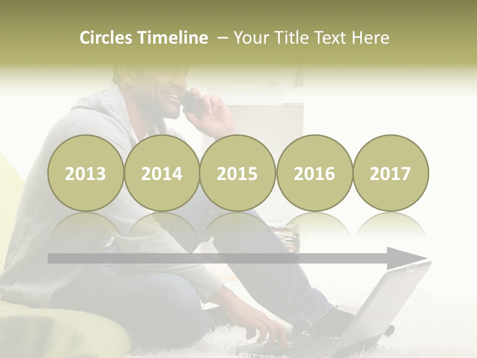 Smile Length Communication PowerPoint Template