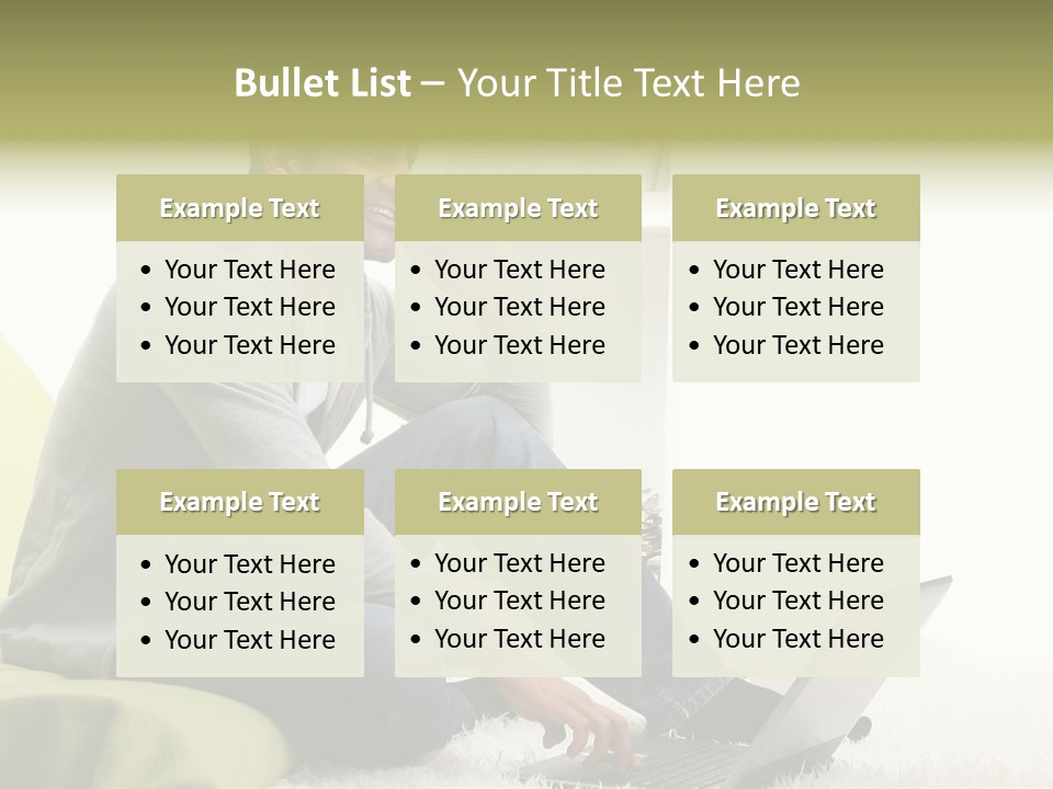 Smile Length Communication PowerPoint Template