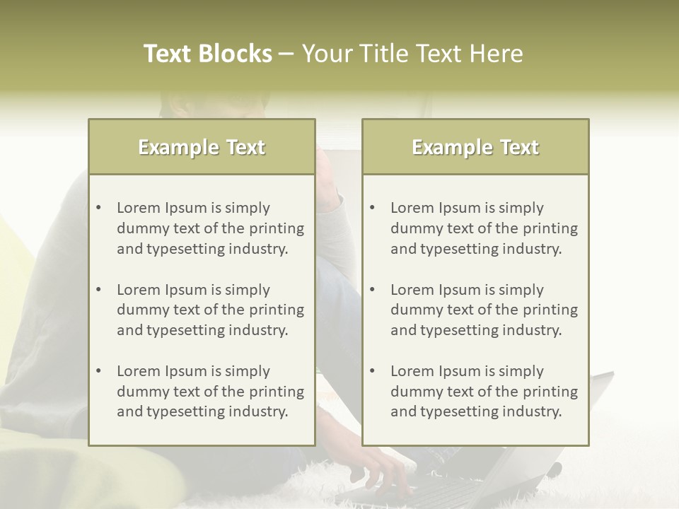 Smile Length Communication PowerPoint Template