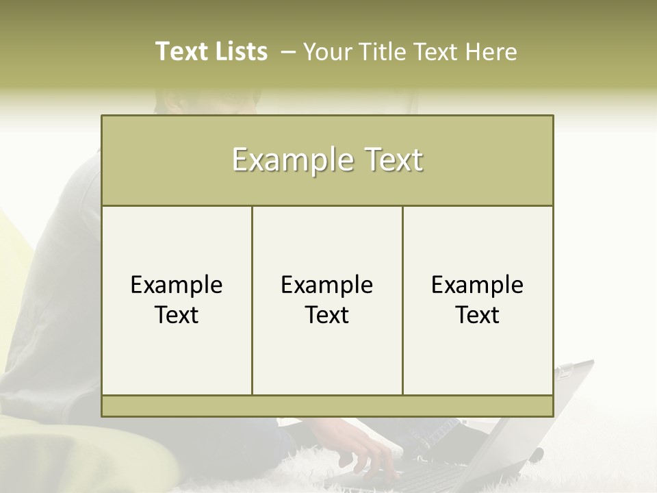 Smile Length Communication PowerPoint Template