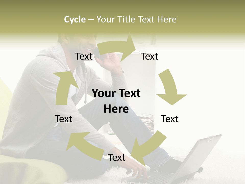 Smile Length Communication PowerPoint Template