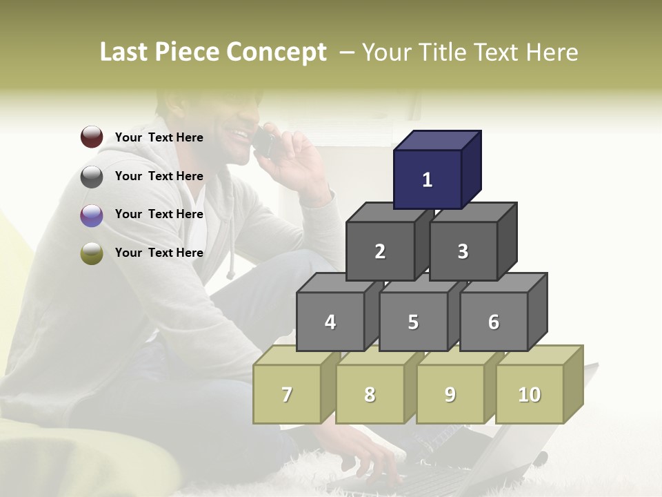 Smile Length Communication PowerPoint Template