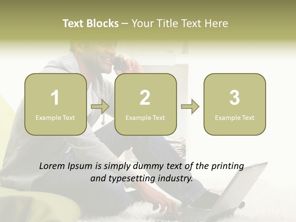 Smile Length Communication PowerPoint Template