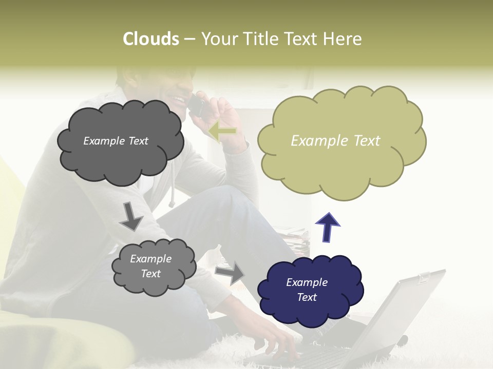 Smile Length Communication PowerPoint Template