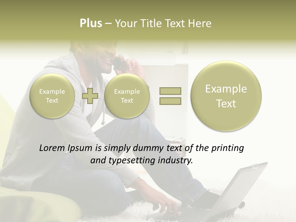 Smile Length Communication PowerPoint Template