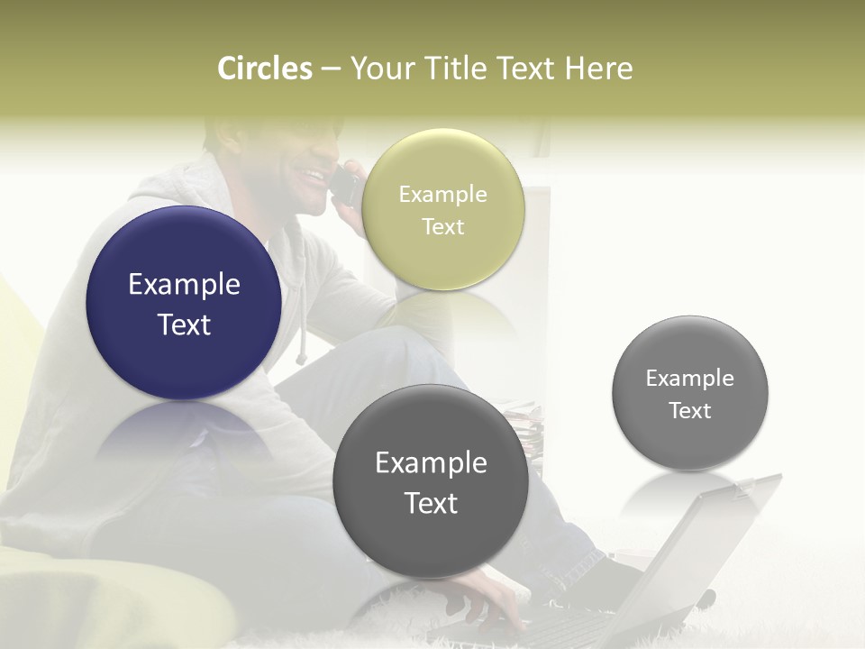 Smile Length Communication PowerPoint Template