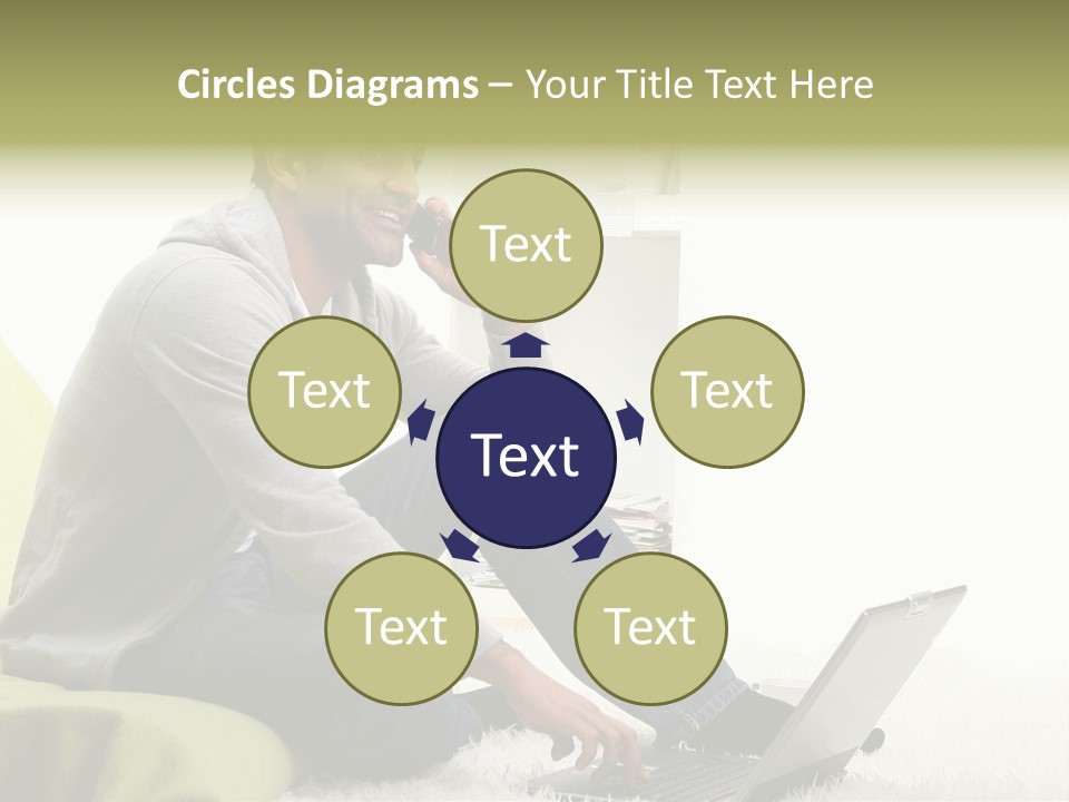 Smile Length Communication PowerPoint Template