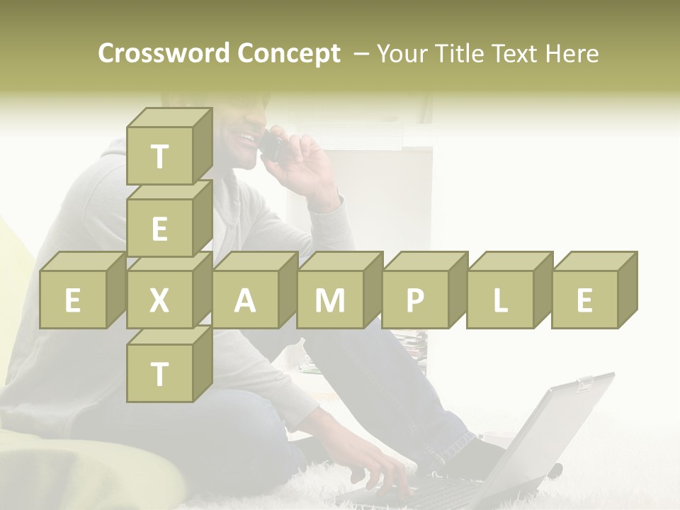 Smile Length Communication PowerPoint Template