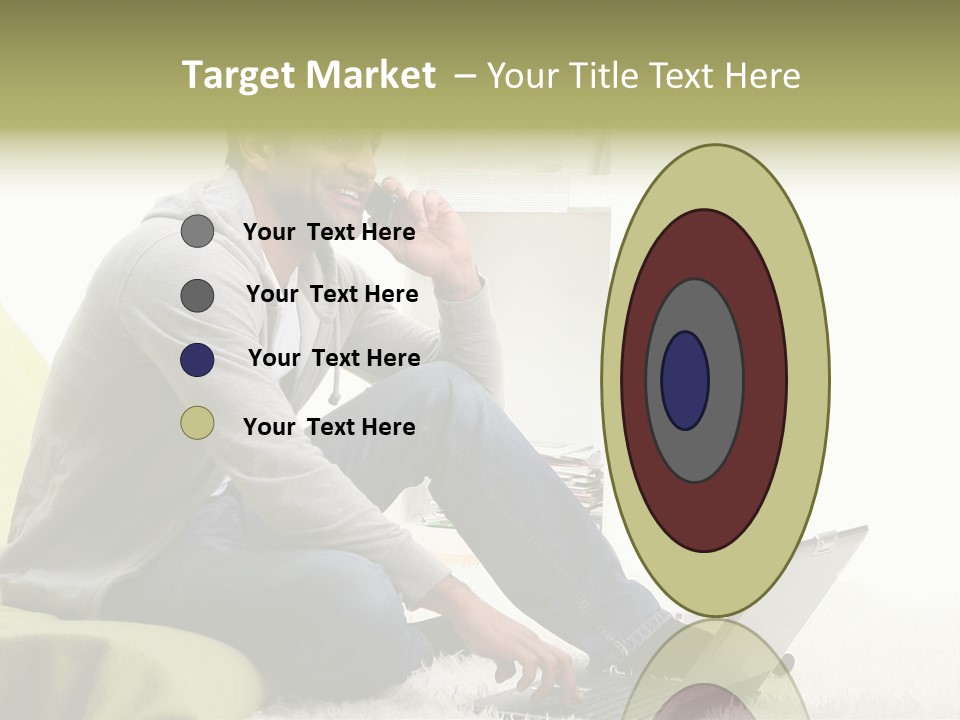 Smile Length Communication PowerPoint Template