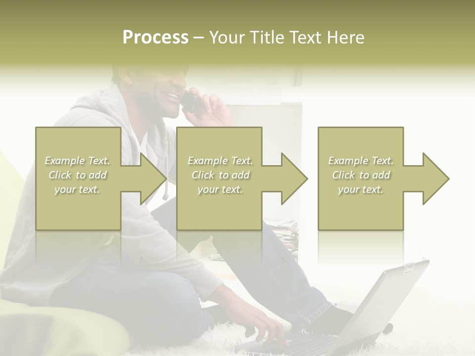 Smile Length Communication PowerPoint Template