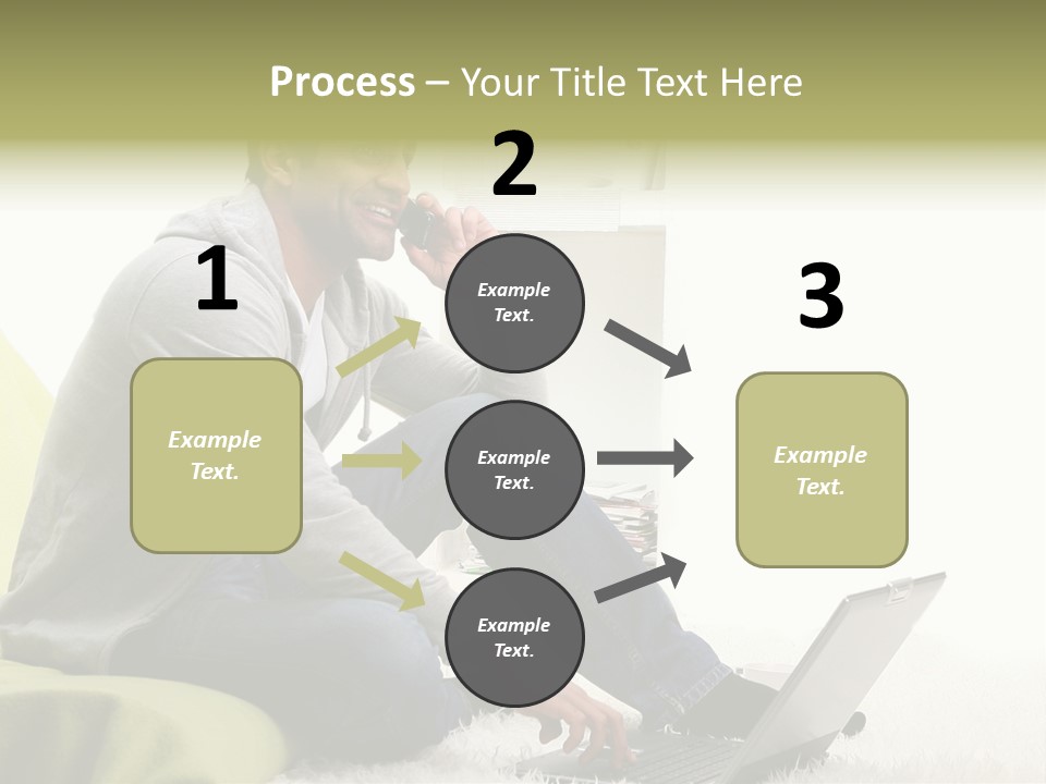 Smile Length Communication PowerPoint Template