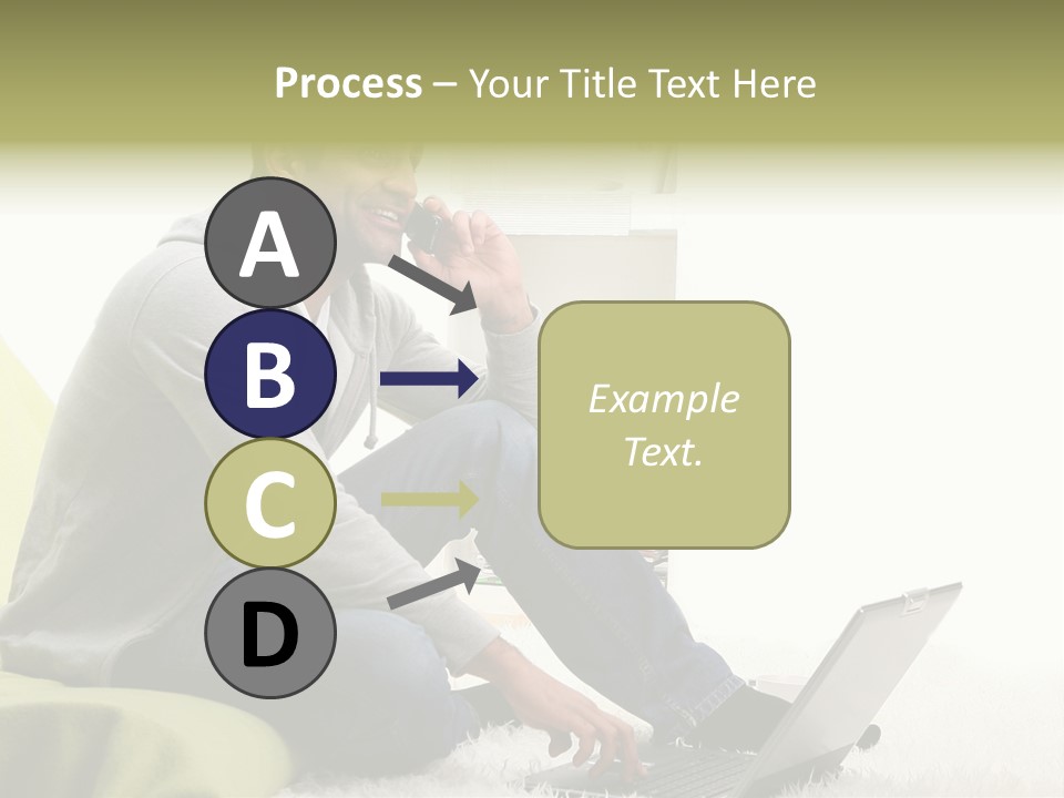 Smile Length Communication PowerPoint Template