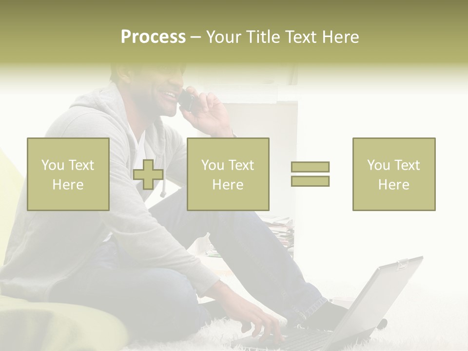 Smile Length Communication PowerPoint Template