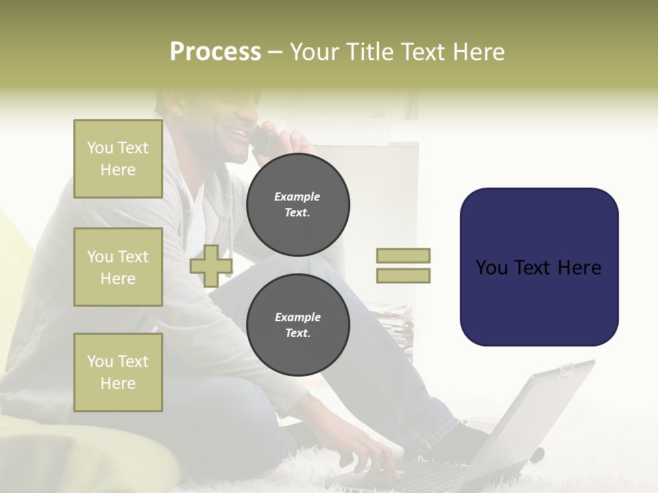 Smile Length Communication PowerPoint Template