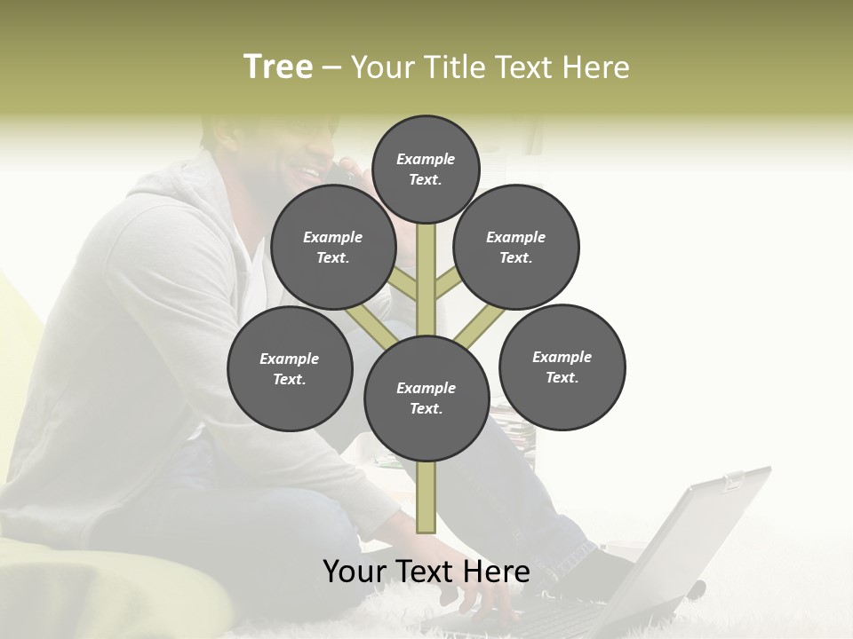 Smile Length Communication PowerPoint Template