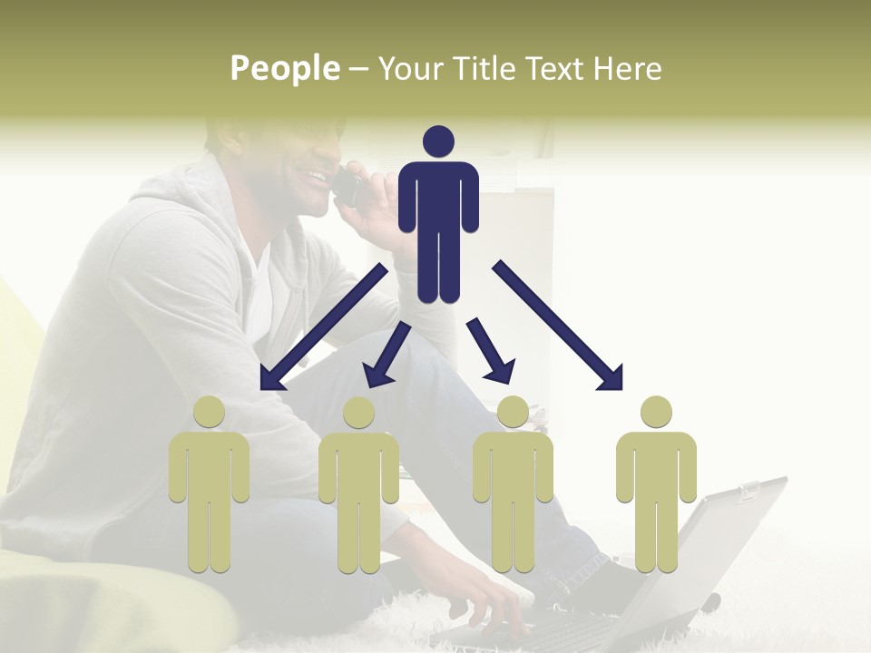 Smile Length Communication PowerPoint Template