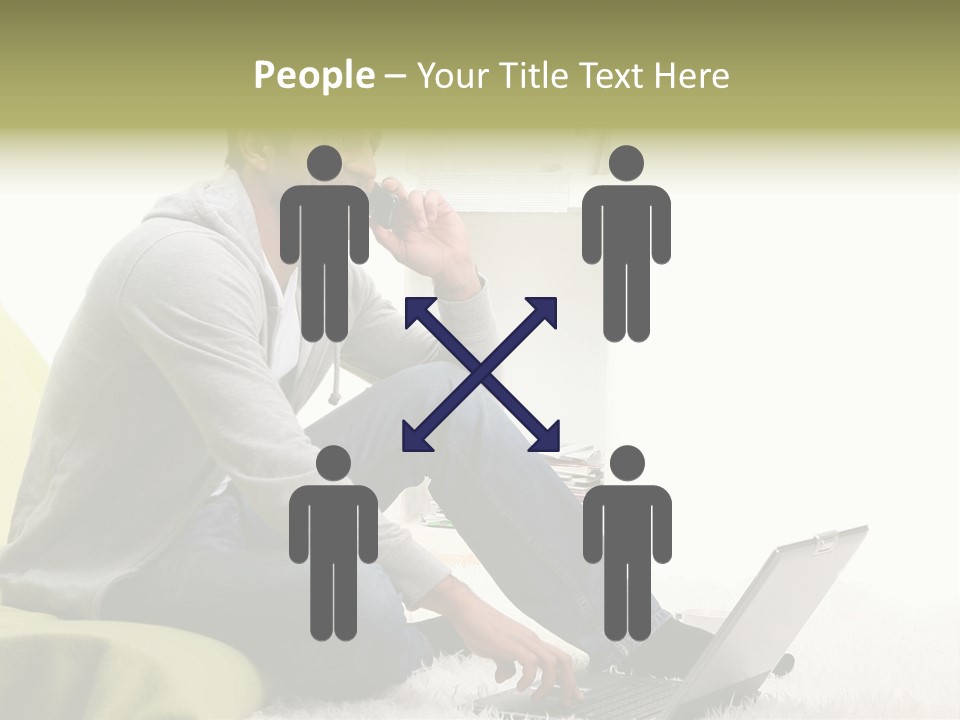 Smile Length Communication PowerPoint Template