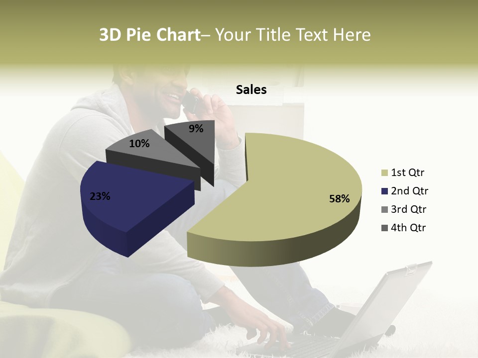Smile Length Communication PowerPoint Template
