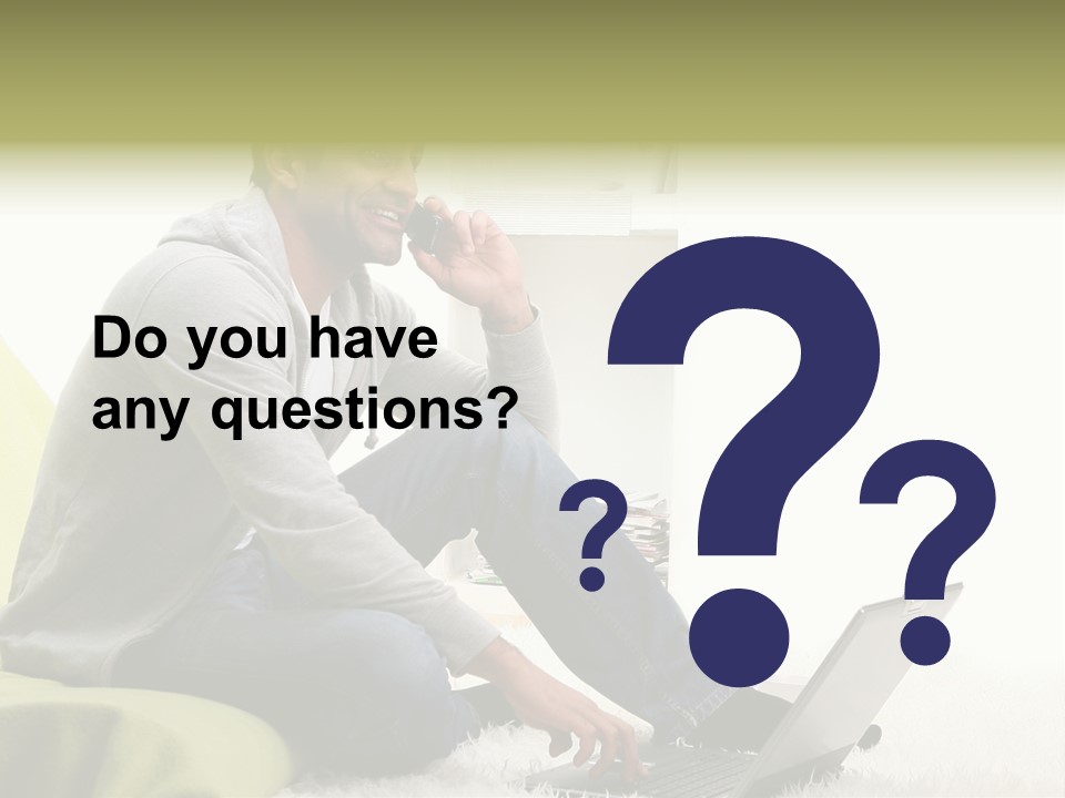 Smile Length Communication PowerPoint Template