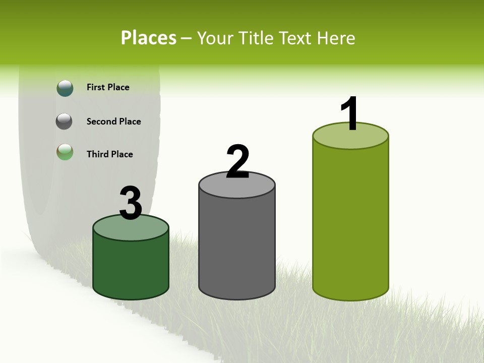 Automobile White Bio PowerPoint Template