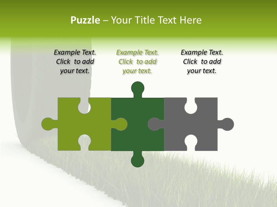 Automobile White Bio PowerPoint Template