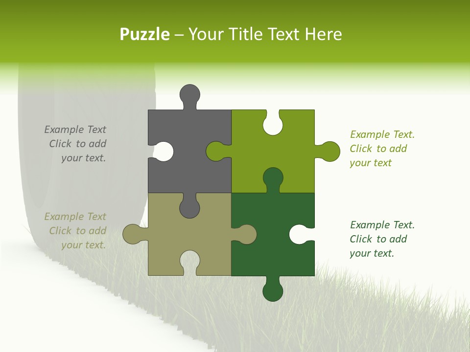 Automobile White Bio PowerPoint Template