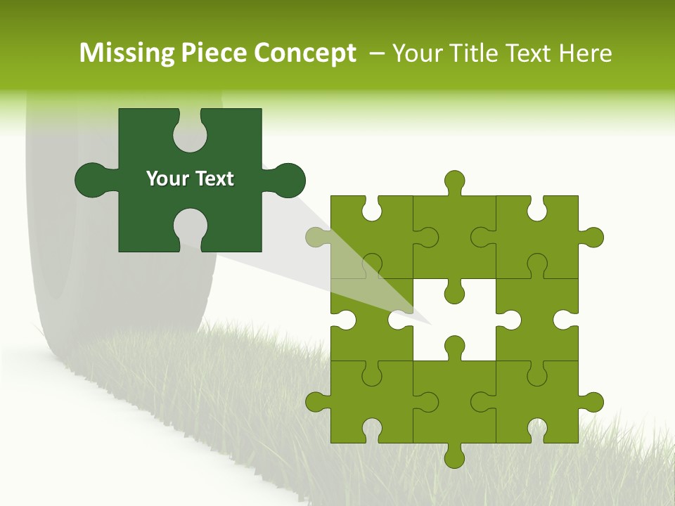 Automobile White Bio PowerPoint Template