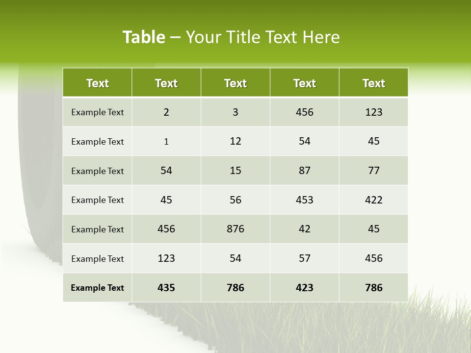 Automobile White Bio PowerPoint Template