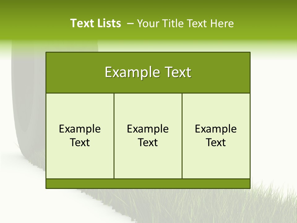 Automobile White Bio PowerPoint Template