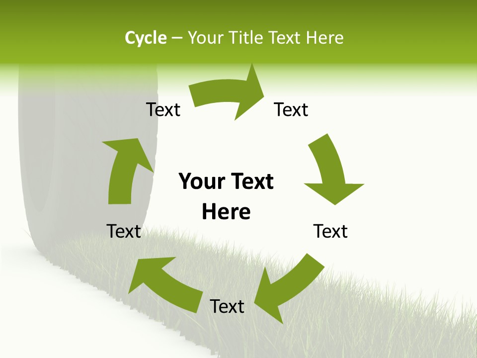 Automobile White Bio PowerPoint Template