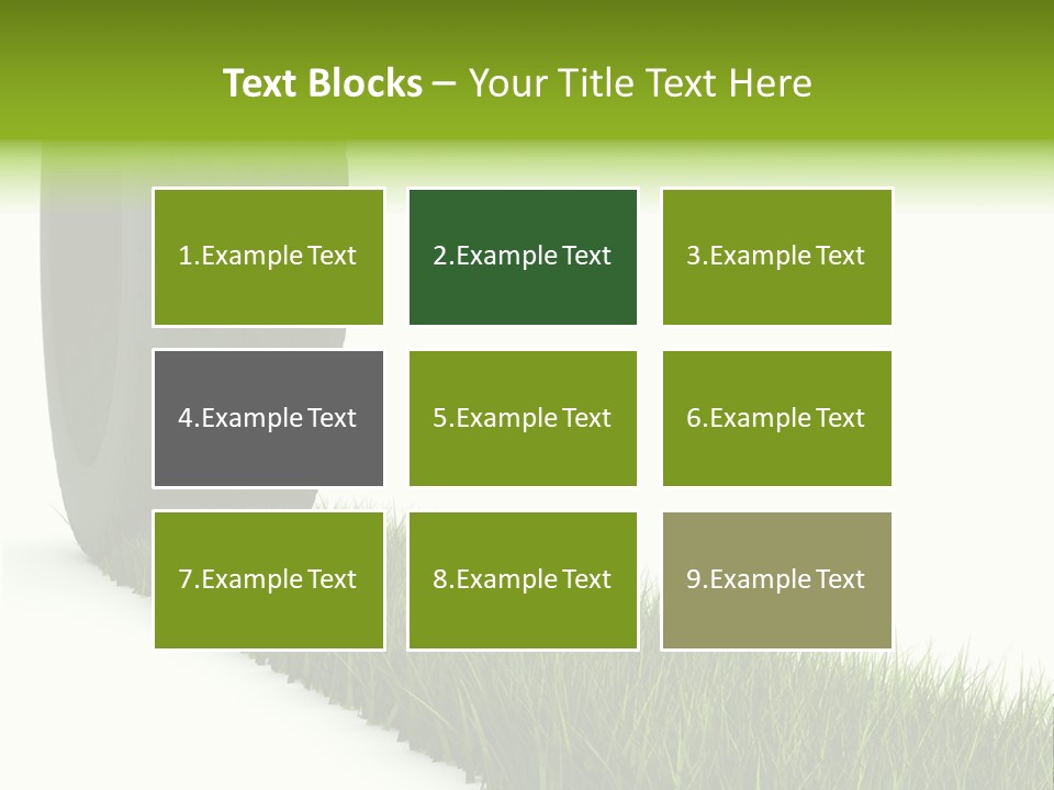 Automobile White Bio PowerPoint Template