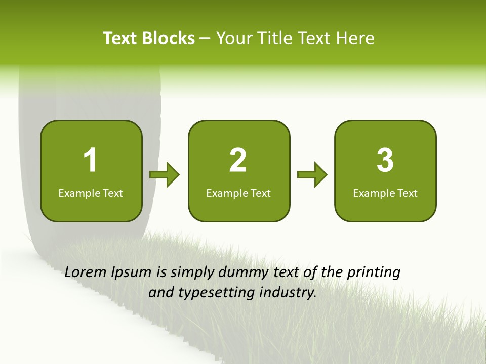 Automobile White Bio PowerPoint Template