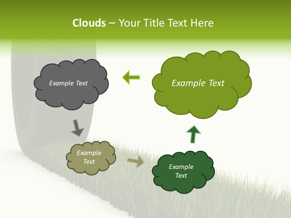 Automobile White Bio PowerPoint Template