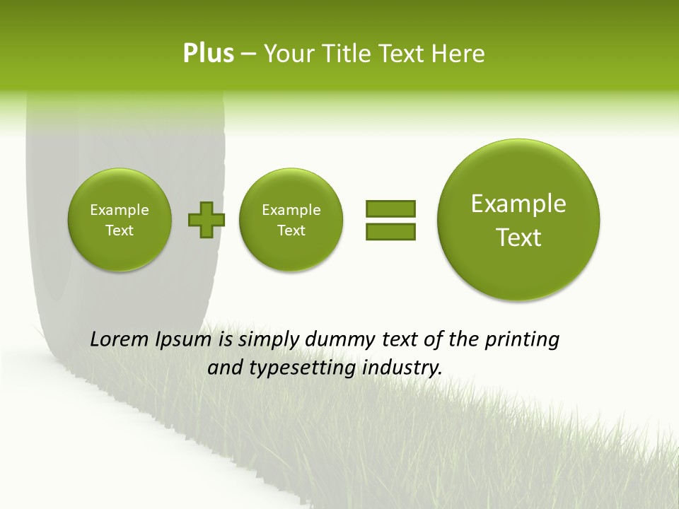 Automobile White Bio PowerPoint Template