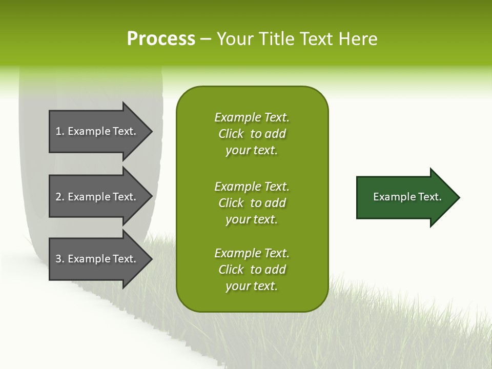 Automobile White Bio PowerPoint Template