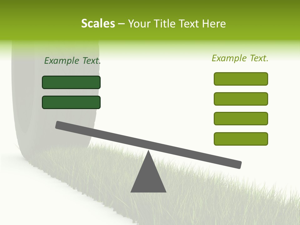 Automobile White Bio PowerPoint Template