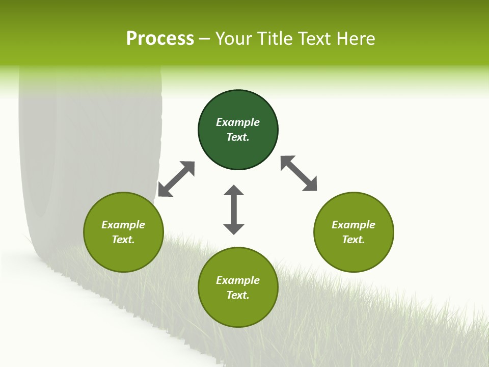 Automobile White Bio PowerPoint Template