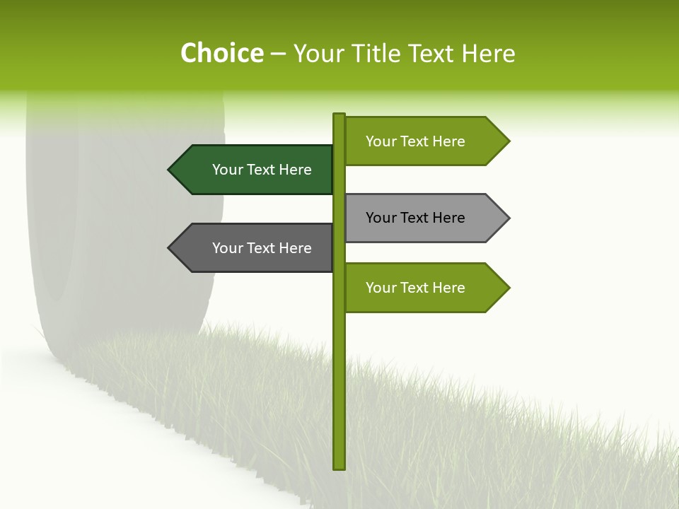 Automobile White Bio PowerPoint Template