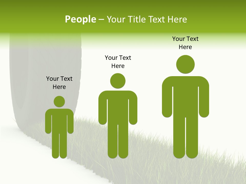 Automobile White Bio PowerPoint Template