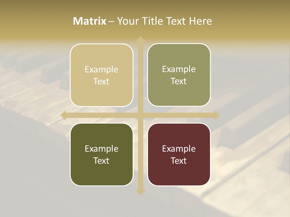 Instrument Music Key PowerPoint Template