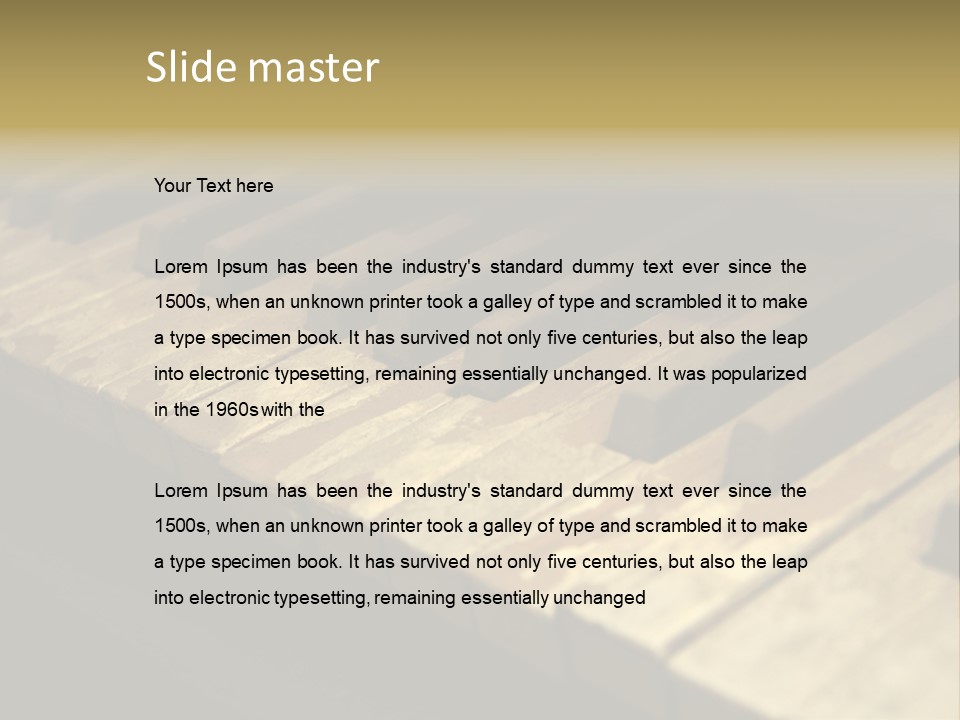 Instrument Music Key PowerPoint Template